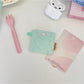 Cosbai - Mini Heart-Patterned Earphone Pouch