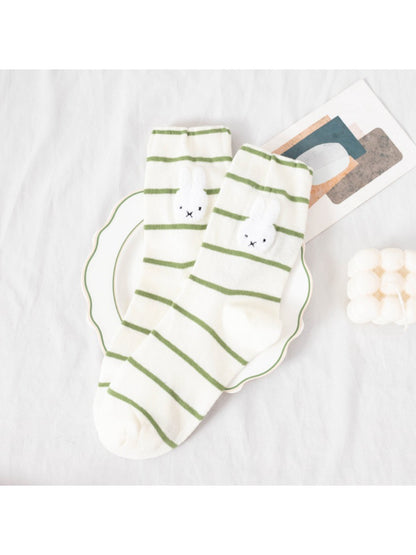 Rufia - Bunny Stripe Crew Socks product image 8
