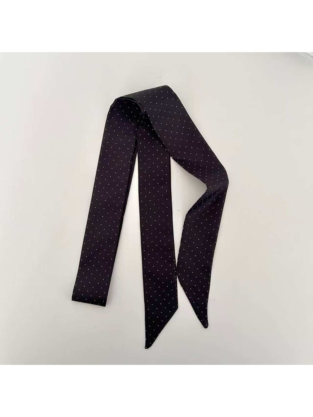 Scarvii Vintage Floral Pattern Skinny Scarf
