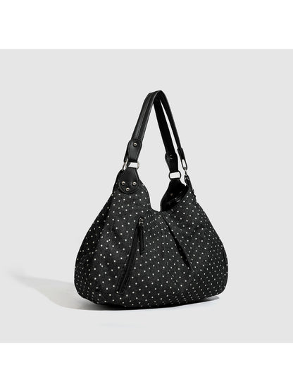 Cosbai - Polka Dot Everyday Shoulder Bag