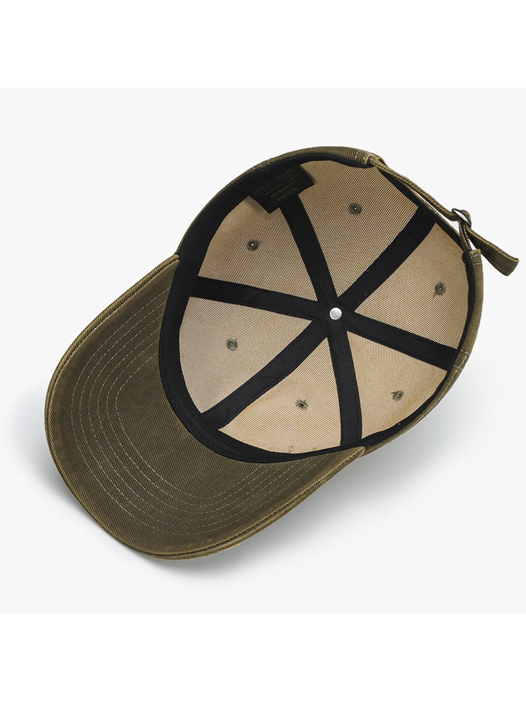 Haila - Soft Top Curved Brim Adjustable Baseball Cap