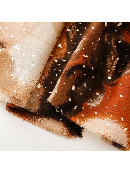 Scarvii - Modern Abstract Speckle Pattern Scarf