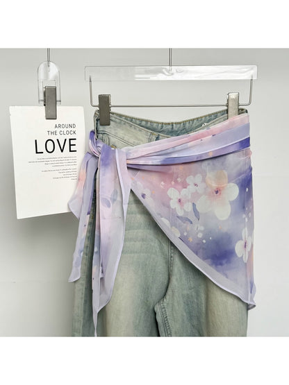 Scarvii - Simple Style Layering Triangle Scarf