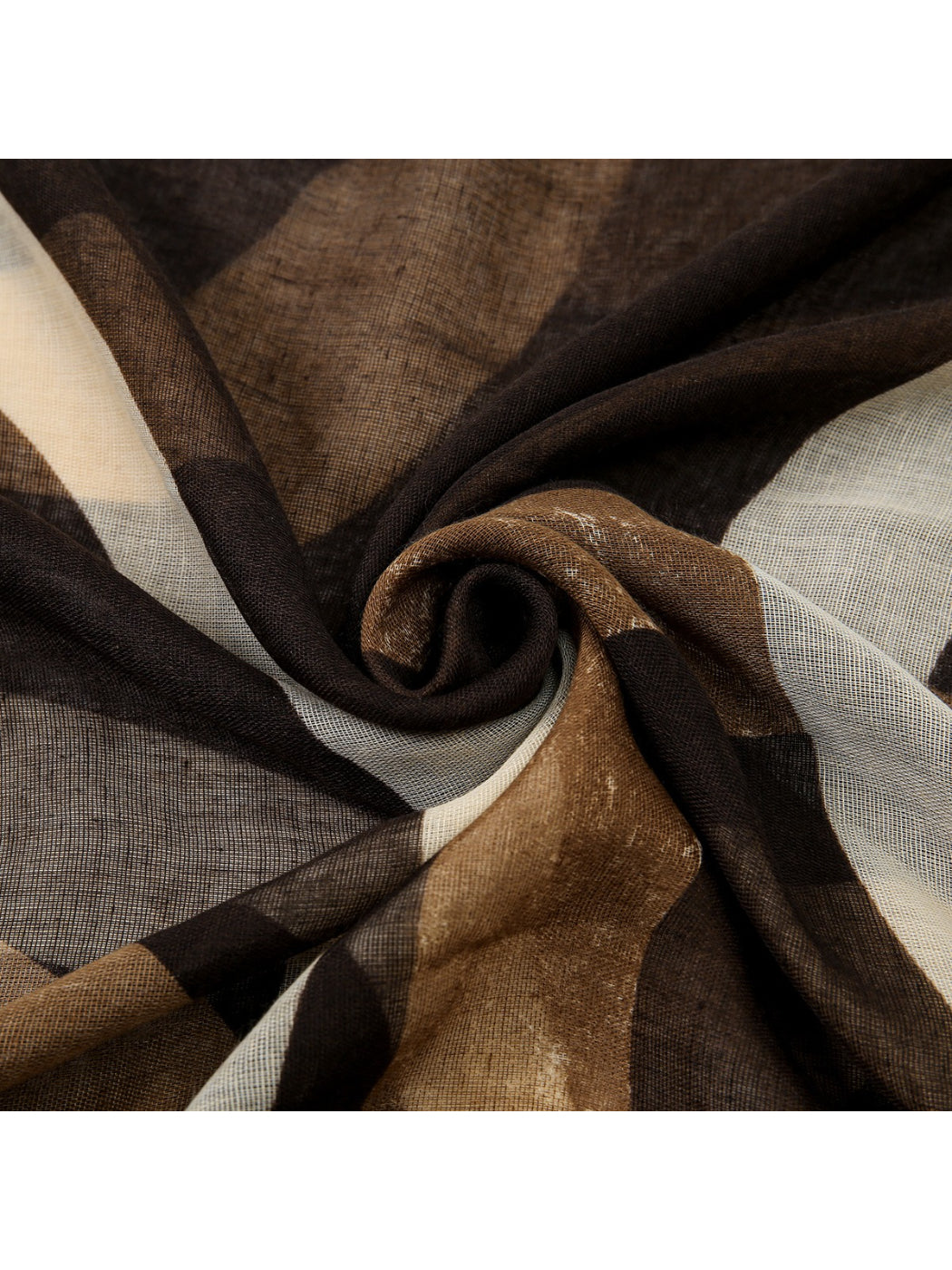 Scarvii - Abstract Curve Print Spring Scarf