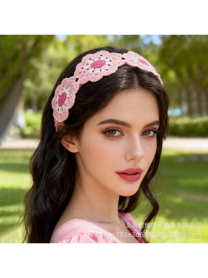 Scarvii Boho Flower Headband