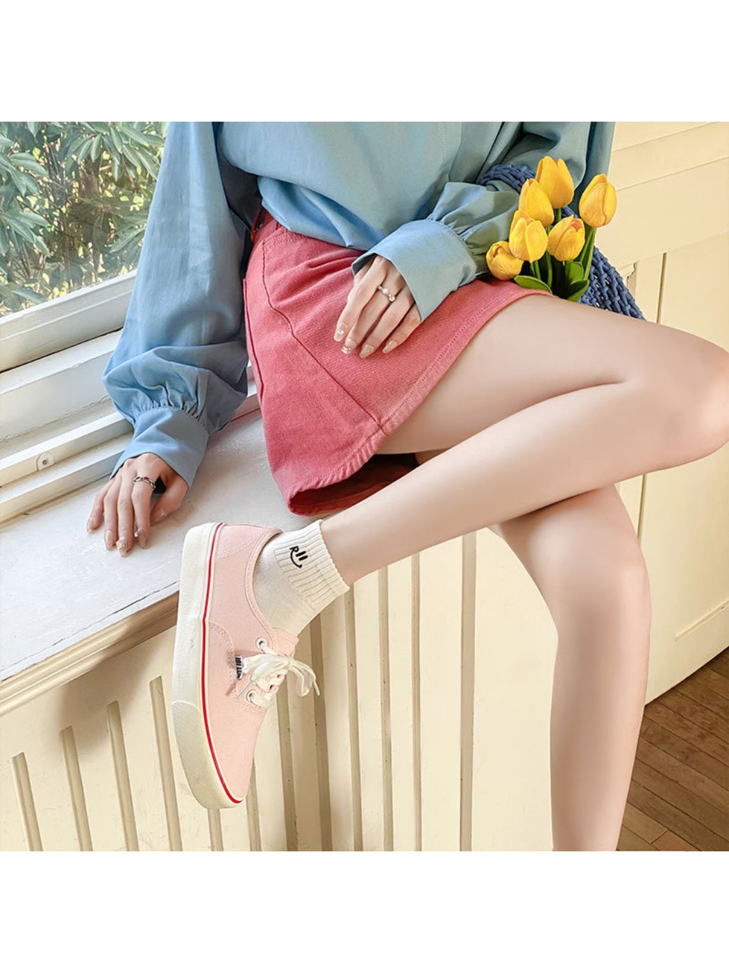 Rufia - Casual Smile Knit Socks product image 4
