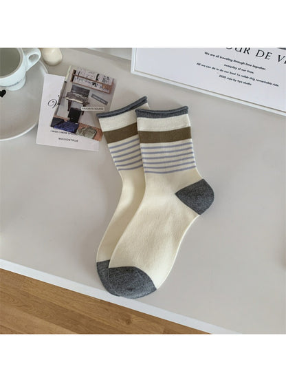 Rufia - Everyday Stripe Crew Socks