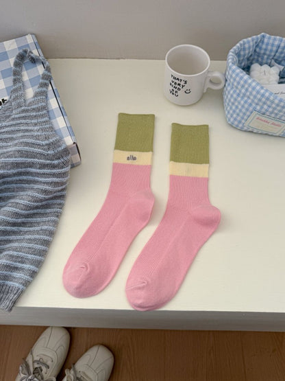 Rufia - Casual Colourblock Knit Socks product image 7