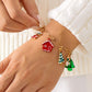 Bauai - Christmas Enamel Pendant Chain Necklace Bracelet