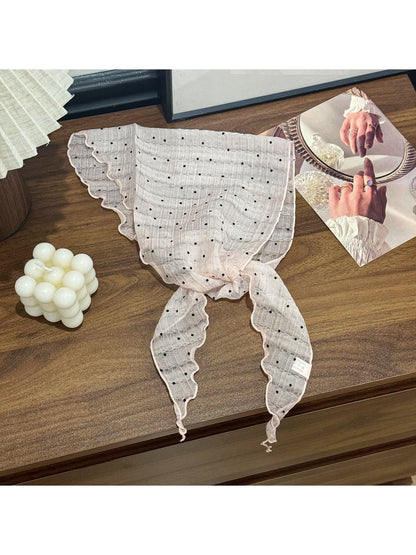 Scarvii - Simple Point Print Triangle Bandana
