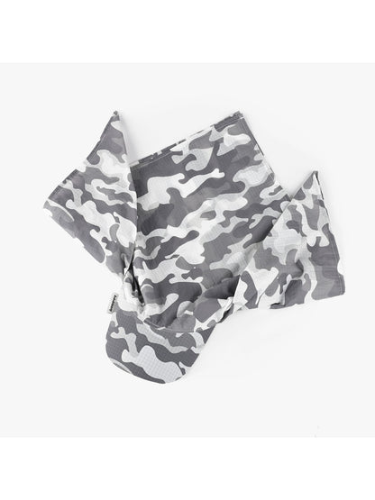 Haila - Camouflage Pattern Curved Brim Headscarf Cap