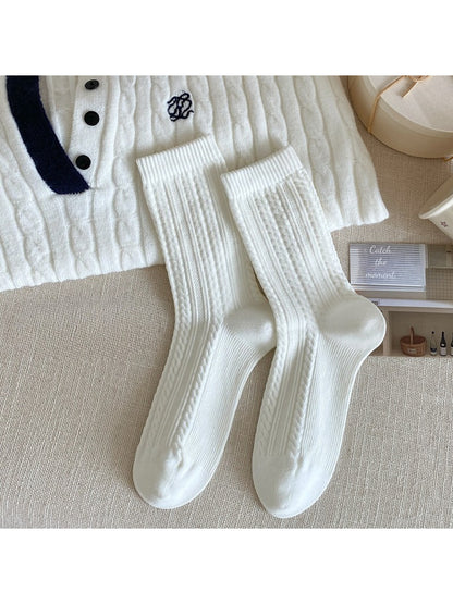 Rufia Textured Knit Crew Socks product image 7