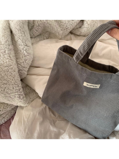 Cosbai - Open-Top Double Strap Hand-Carry Bag