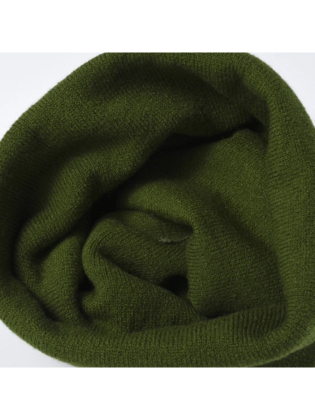 Haila - Striped Pom Cuffed Knit Beanie
