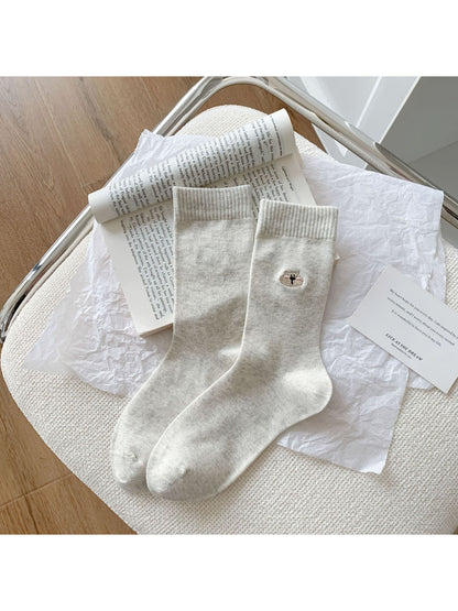 Rufia - Cat & Animal Knit Crew Socks product image 5