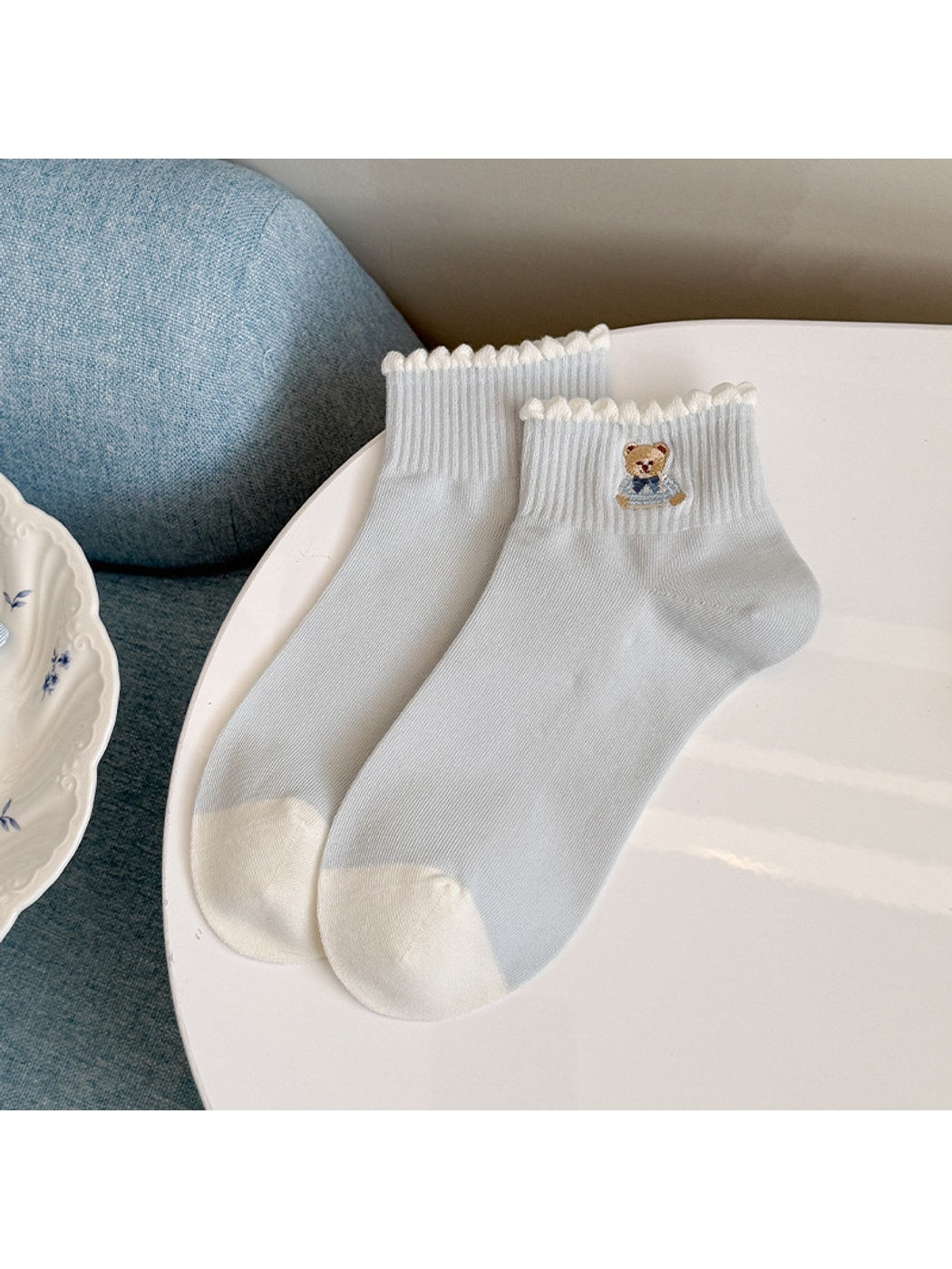 Rufia - Sweet Bow and Dot Women's Ankle Socks