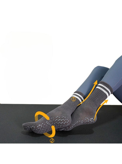 Rufia - Anti-Slip Five-Toe Yoga Socks