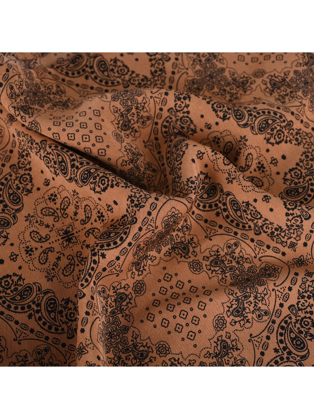Haila - Retro Printed Curved Brim Headscarf Cap