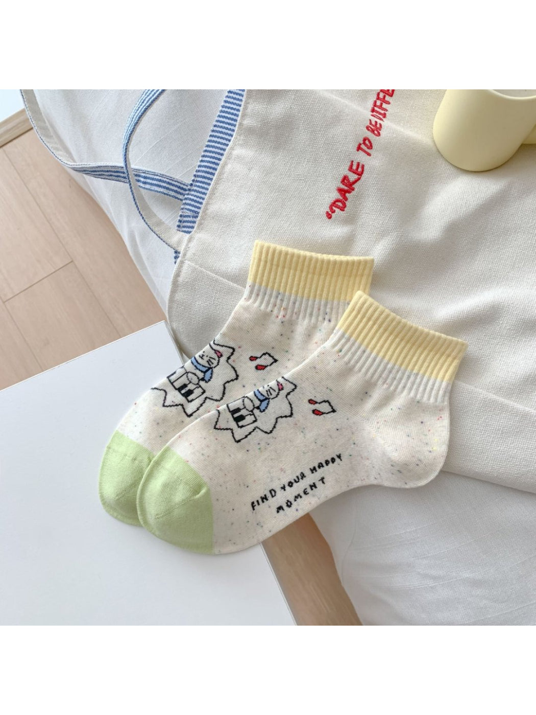 Rufia - Playful Graphic No Show Socks product image 7