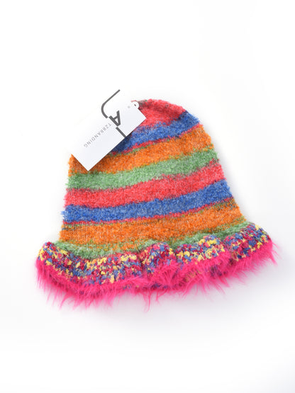 Haila - Colorful Knitted Bucket Hat