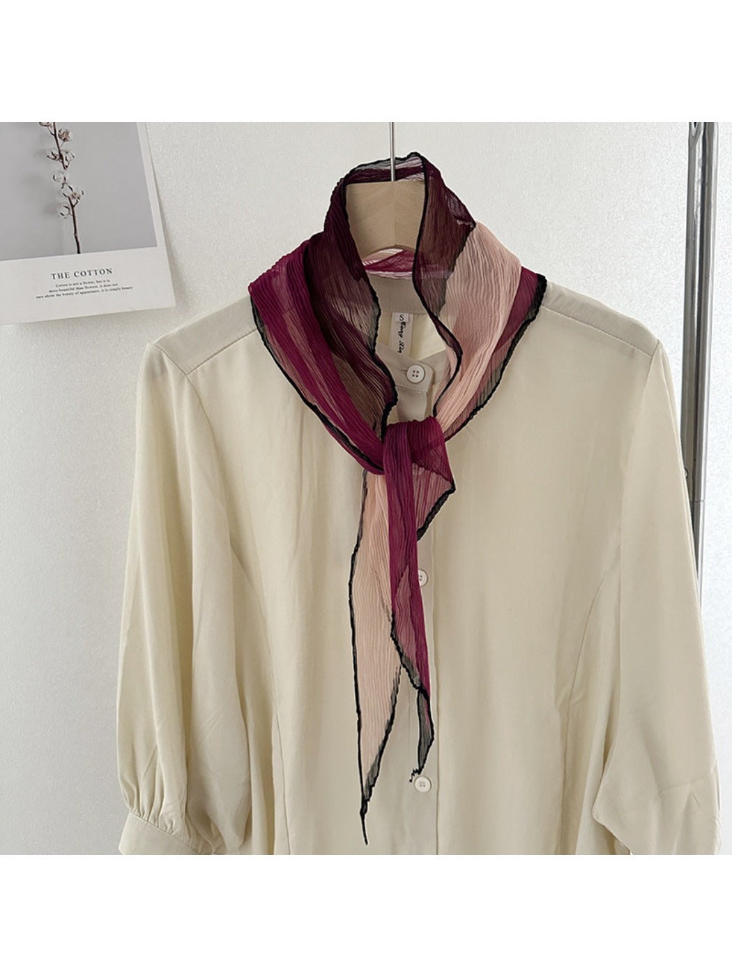 Scarvii - Color Block Triangle Scarf
