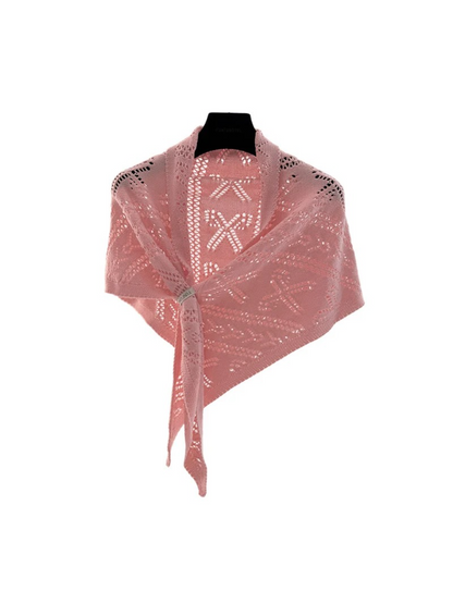 Scarvii - Textured Crochet Triangle Wrap