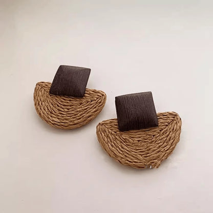 Earwish - Boho Woven Earrings – Unique & Natural