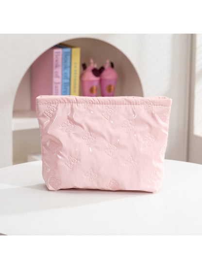 Cosbai - Minimalist Pattern Cosmetic Organizer Bag