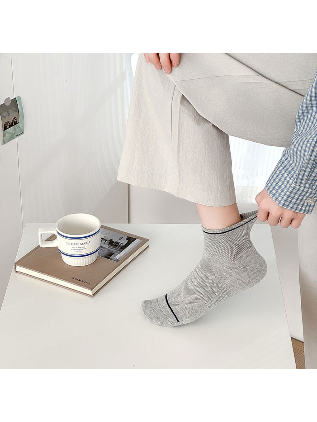 Rufia - Daily Rib Crew Socks product image 3