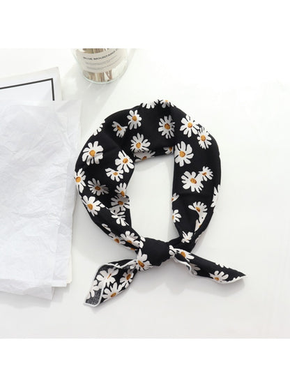 Scarvii - Floral Fashion Square Scarf