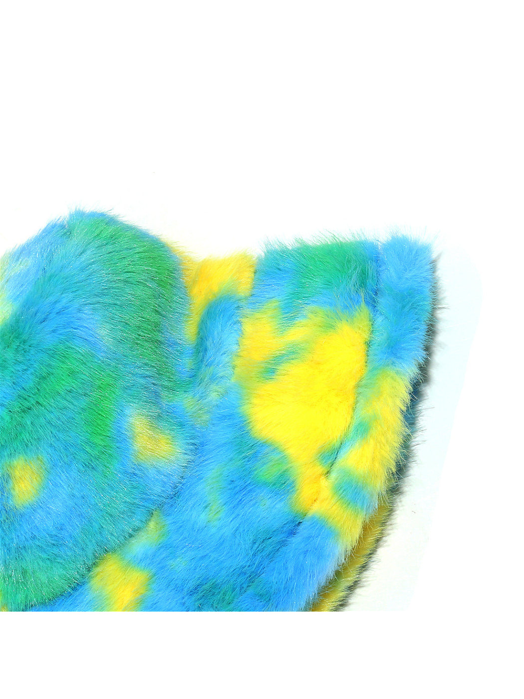 Haila Colorful Tie Dye Fuzzy Bucket Hat