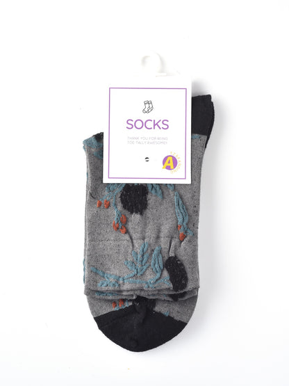 Rufia – Capsule Floral Pattern Crew Socks