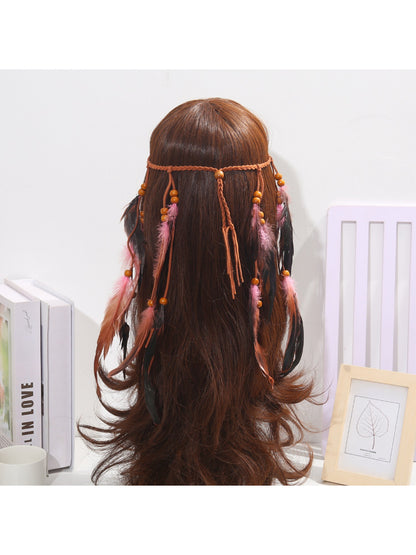 Hairish - Bohemian Feather Hair Headpiece
