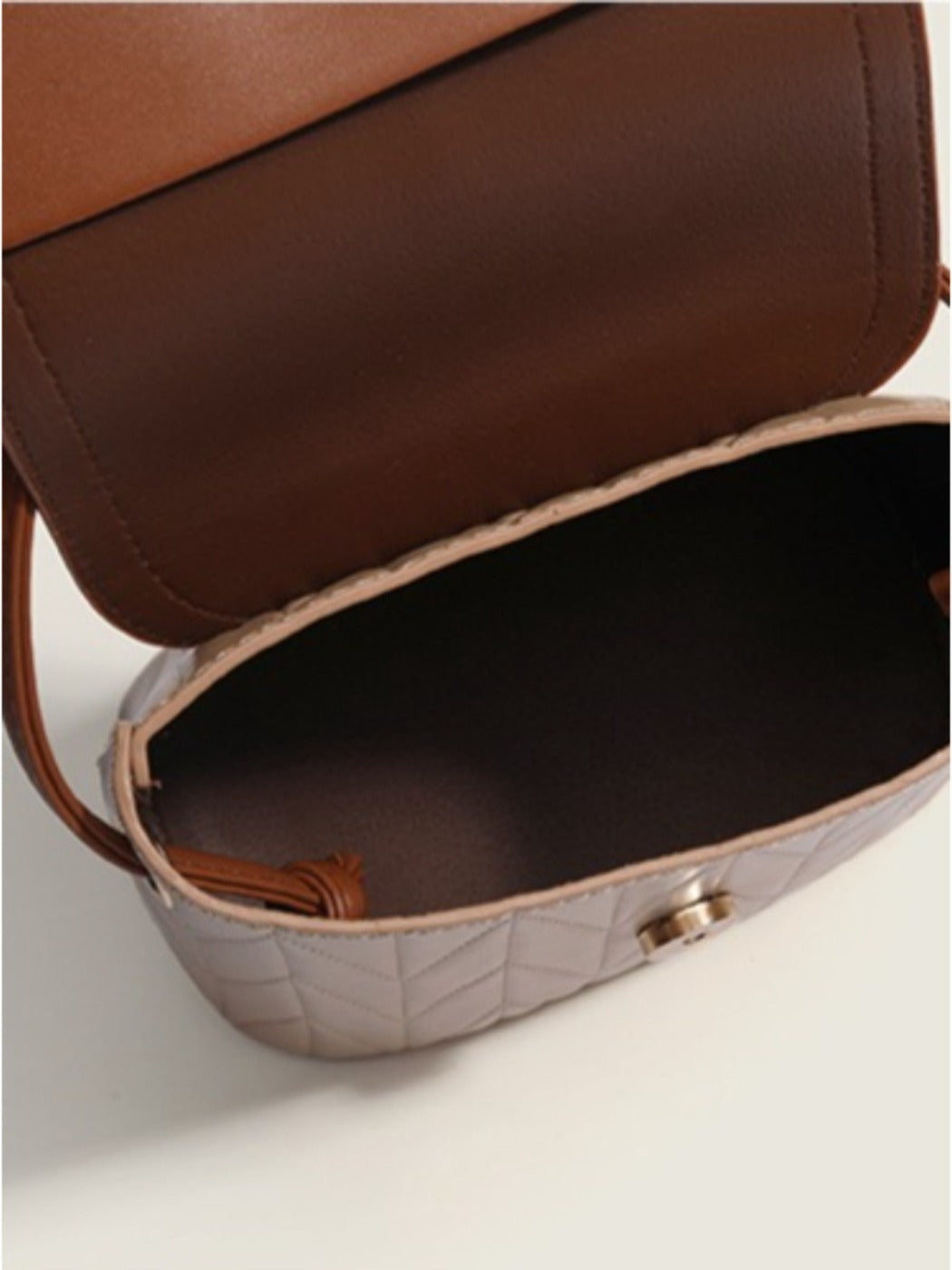 Cosbai - Simple Color-Block Crossbody Bag – Playful & Practical