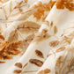 Scarvii - Leaf Print Long Thin Scarf - Versatile & Stylish