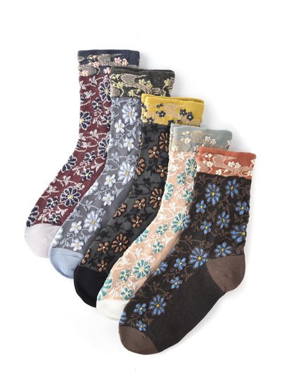 Rufia – Capsule Garden Bloom Crew Socks