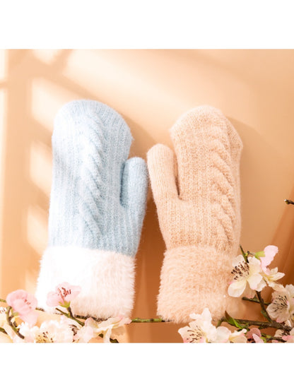 Gloving – Winter Thick Knit Mitten