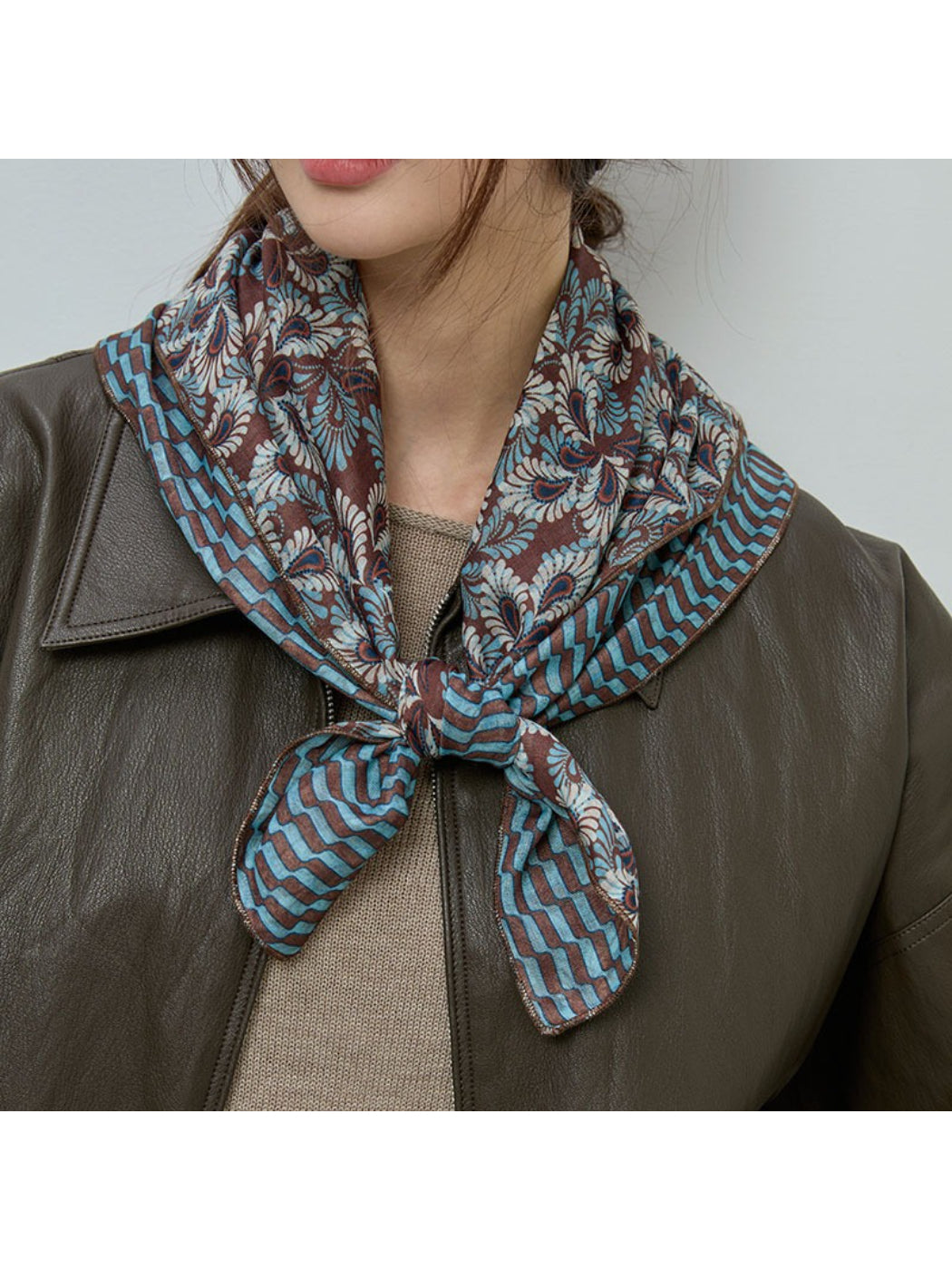 Scarvii - Boho Floral Pattern Scarf