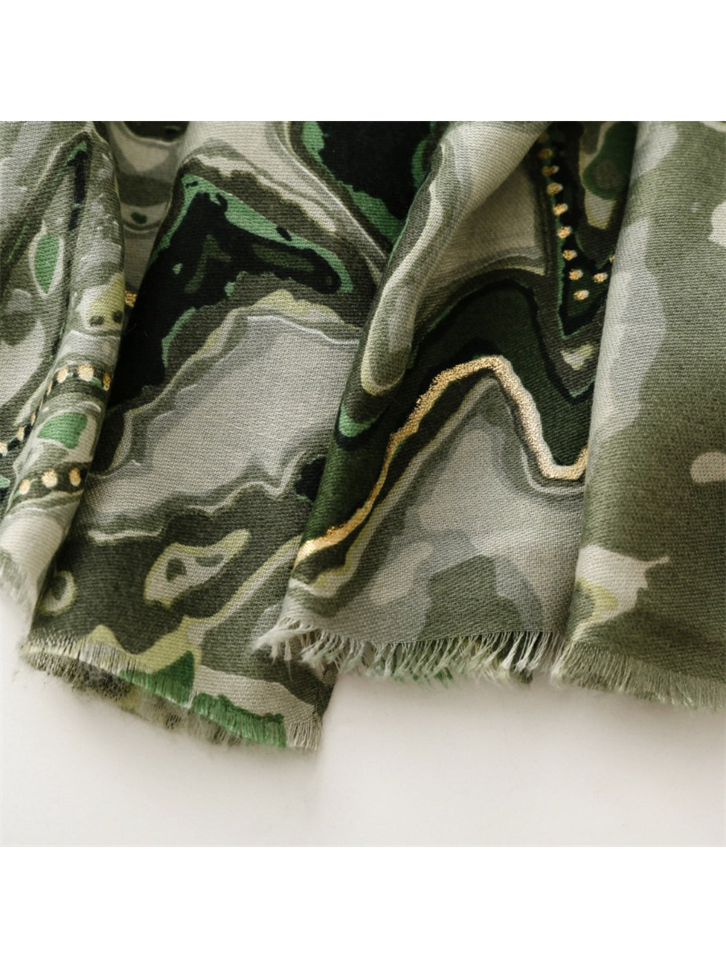 Scarvii - Abstract Marble Print Scarf