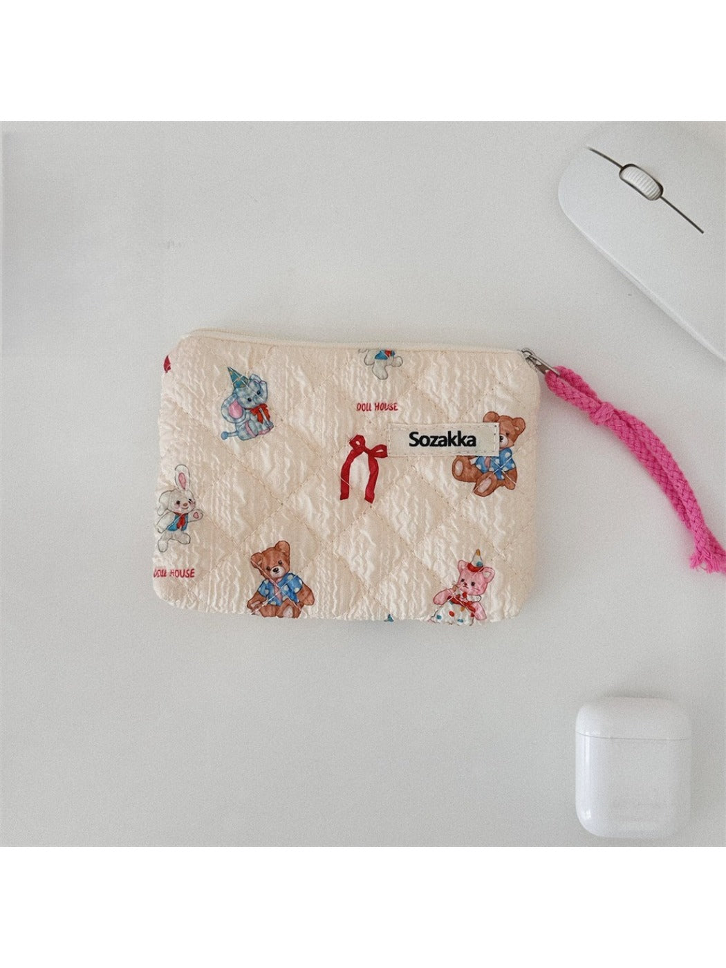 Cosbai - Soft Coin Purse & Pouch with Animals Pattern