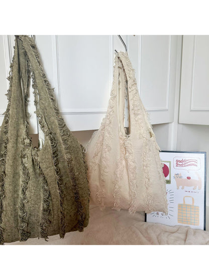 Cosbai - Elegant Soft Texture Shoulder Tote