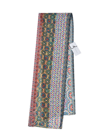 Scarvii - Soft Boho Flowy Thin Scarf
