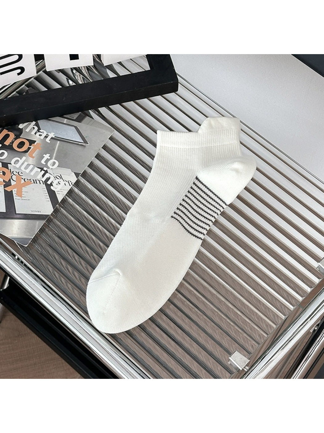 Rufia - Stripe Detail Ankle Socks product image 4