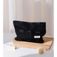 Cosbai - Embossed Bow Travel Makeup Storage Bag