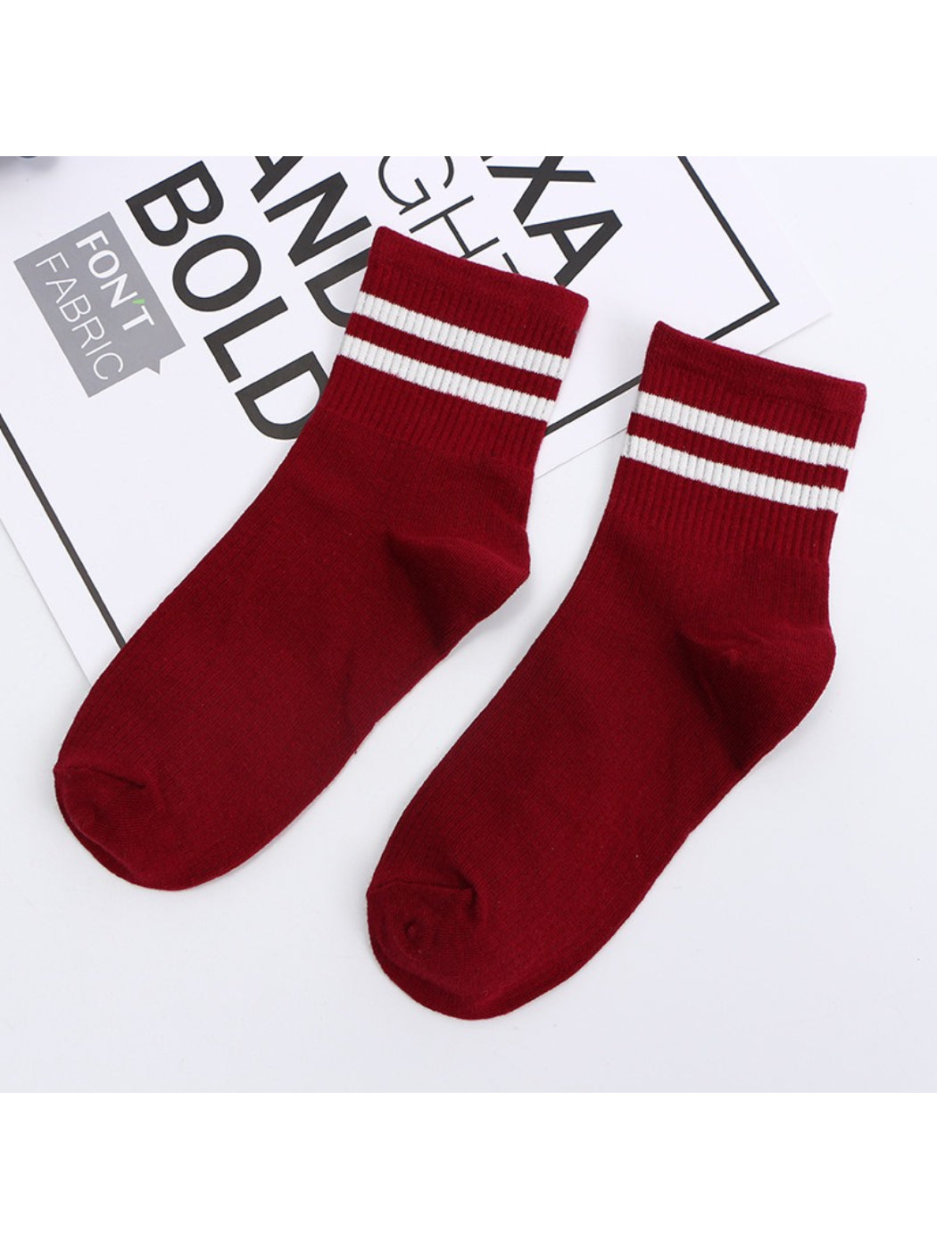 Rufia - Classic Double Stripe Crew Socks product image 5