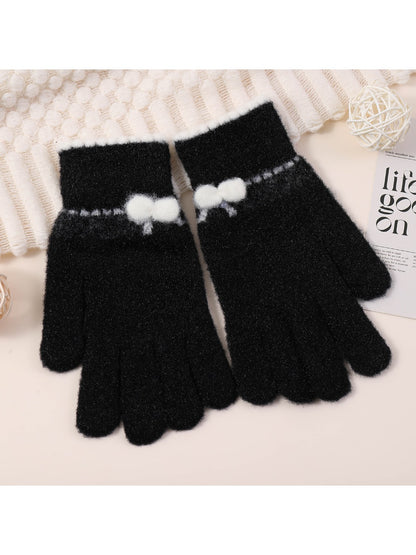 Gloving – Bow Accent Winter Gloves