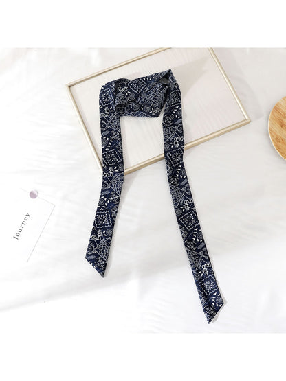 Scarvii - Print Long Narrow Scarf
