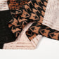 Scarvii - Geometric Pattern Tassel Winter Scarf
