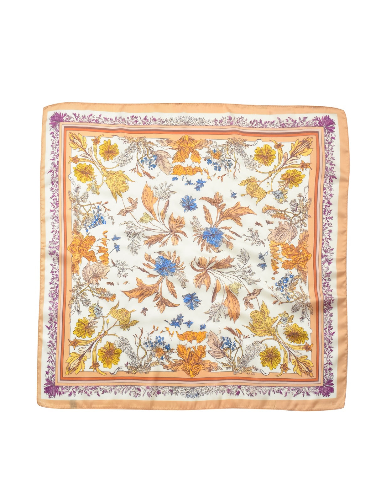 Scarvii - Timeless Floral Square Scarf