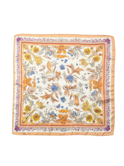 Scarvii - Timeless Floral Square Scarf